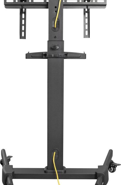 Actual product image Techly TV Trolley for LCD LED TV 81.28-139.7cm 32-55inch black with shelf (55", 35 kg)