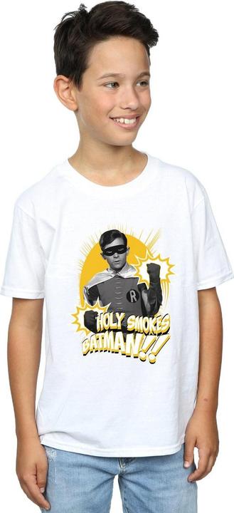 Immagine prodotto Maglietta Garçons Batman Serie TV Robin Holy Smokes (140, 146)