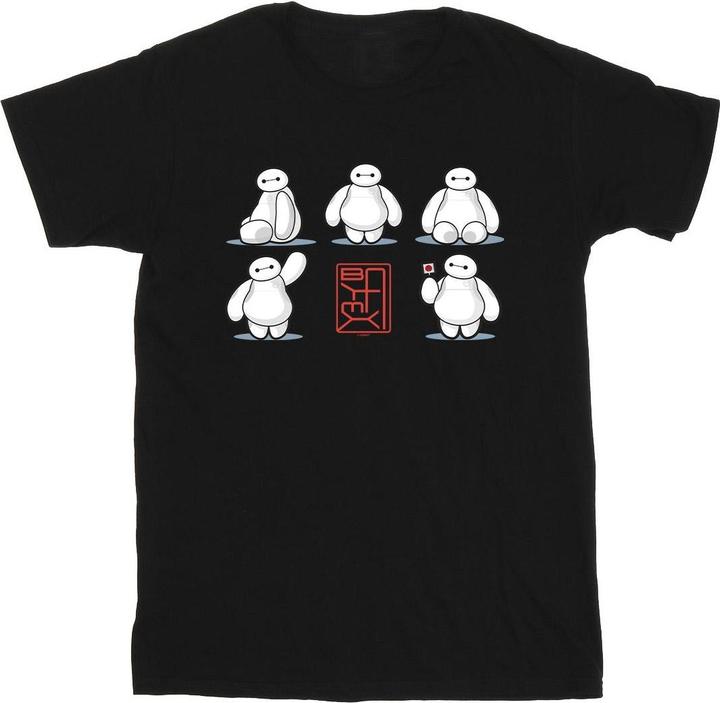 Actual product image Disney Boys Big Hero 6 Baymax Many Poses T-Shirt (140, 146)