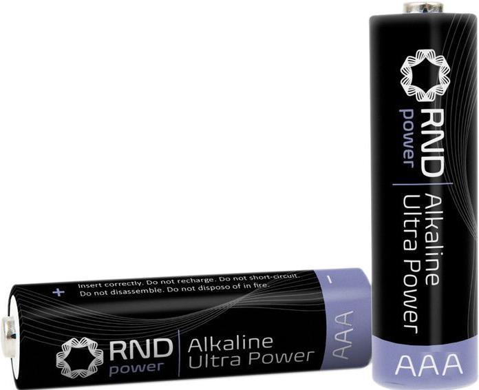 Actual product image RND Primary battery, Alkaline, AAA, 1.5V, Ultra Power, pack of 48 (48 pcs., A, 1300 mAh)