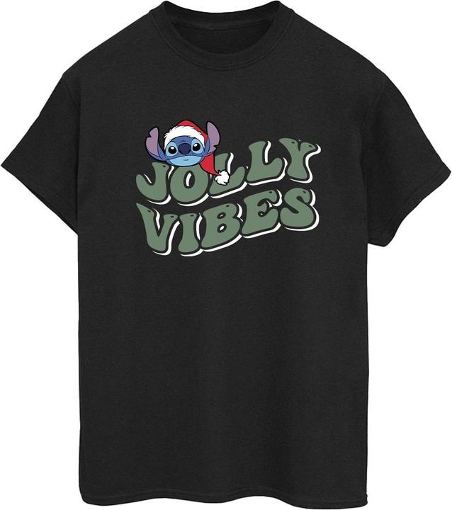 Immagine prodotto Disney Lilo & Stitch Jolly Chilling Vibes Maglietta Ampia Donna (XXL)
