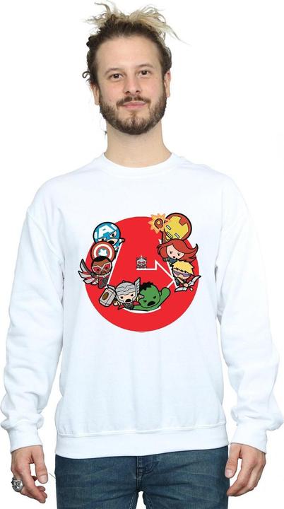 Image du produit - Sweat KAWAII AVENGERS READY STEADY WAR - Homme (S)