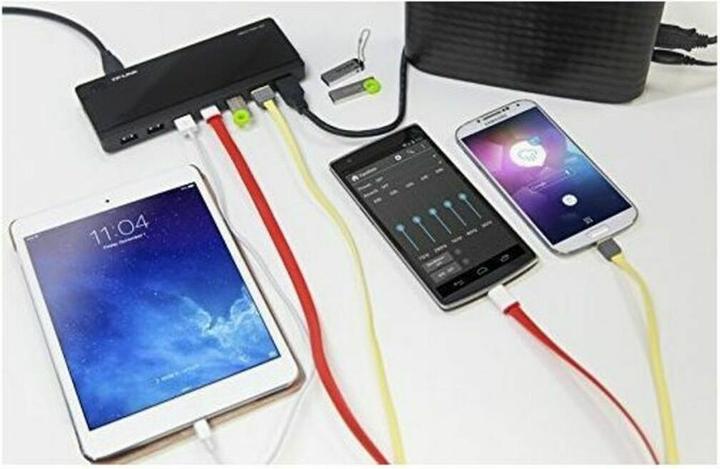 Produktbild TP-Link Uh700 (Micro USB, 7 Ports)