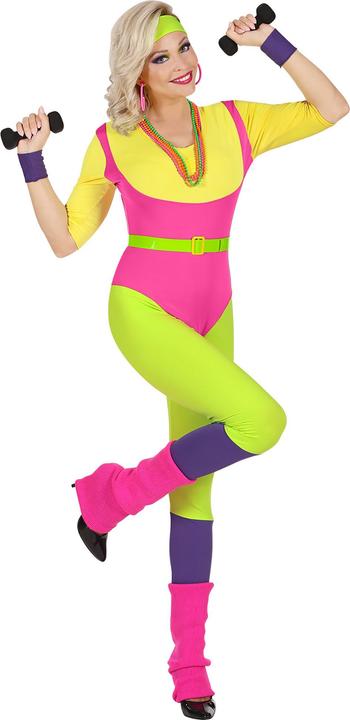 Actual product image Widmann Tracksuit 80s Aerobics (XS)
