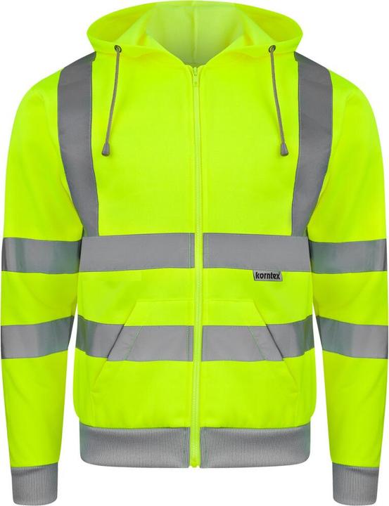 Korntex Hi-Vis Zipper Hoody