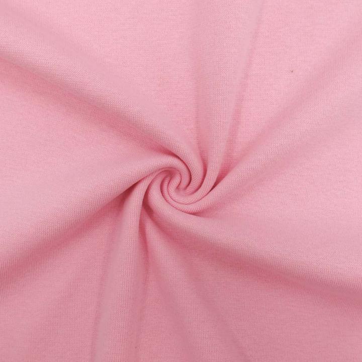 Actual product image Stoffrestposten Fine rib cuff - light pink - Minimum selling quantity: 1 metre
