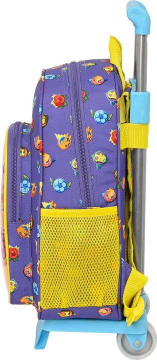 Produktbild Superthings Schulrucksack mit Rädern Guardians of Kazoom Lila Gelb (27 x 33 x 10 cm)