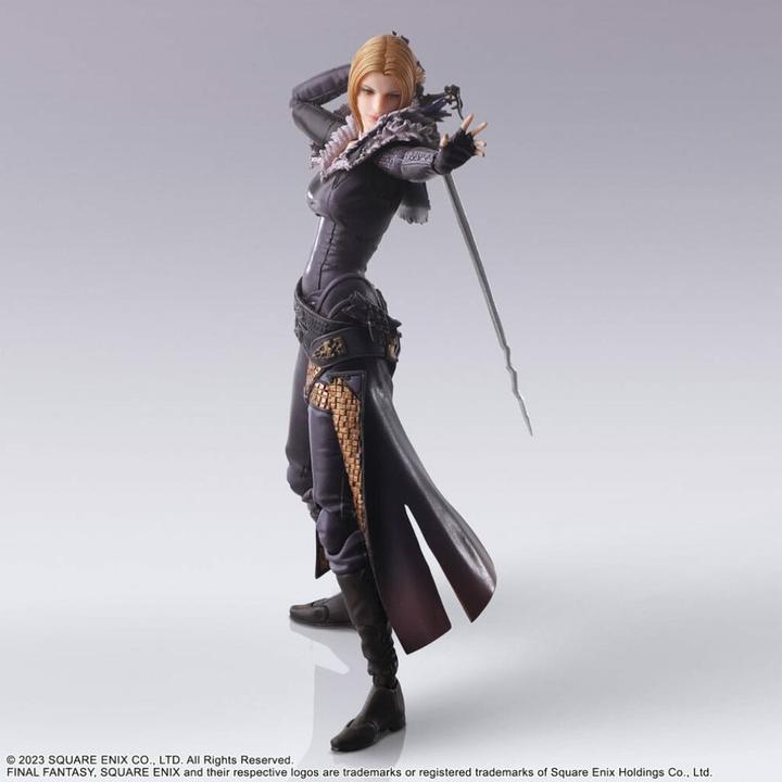 Actual product image Square Enix Final Fantasy XVI Bring Arts figurine Benedikta Harman 15 cm