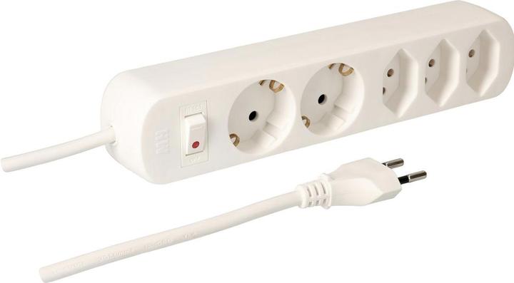 Image du produit Max Hauri Ligne de base (5 x, Type 13, CEE 7/3, 1.50 m)