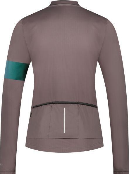 Actual product image Shimano Vertex Long Sleeve Jersey Printed Smoky Topaz Xxxl (3XL)