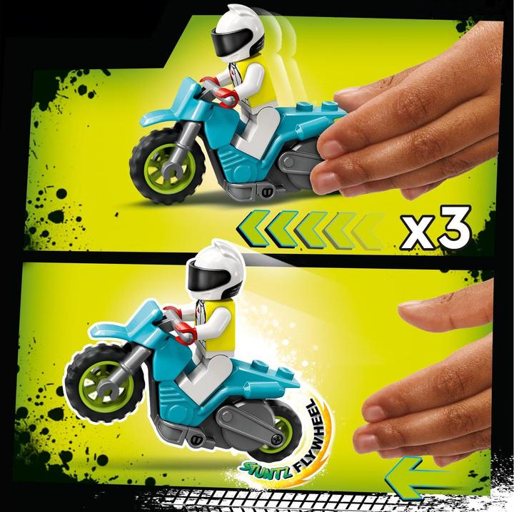 Immagine prodotto LEGO Sfida del camion acrobatico con pneumatici infuocati (60357, LEGO City)
