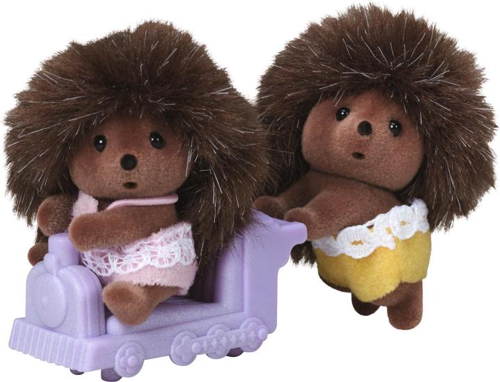 Actual product image Sylvanian Families Hedgehog Twins