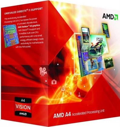 AMD A4-6300 (AD6300OKHLBOX) (FM2, 3.70 GHz, 2 -Core)
