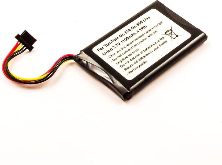Produktbild AGI Akku kompatibel mit TomTom Go940 Live - Akku - 1.100 mAh