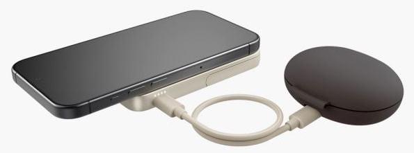 Actual product image Fresh'N Rebel Magnetic Wireless Charger (5000 mAh, 20 W, 18.50 Wh)