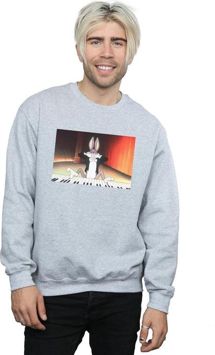 Produktbild Looney Tunes Bugs Bunny Playing Piano Sweatshirt (XL)