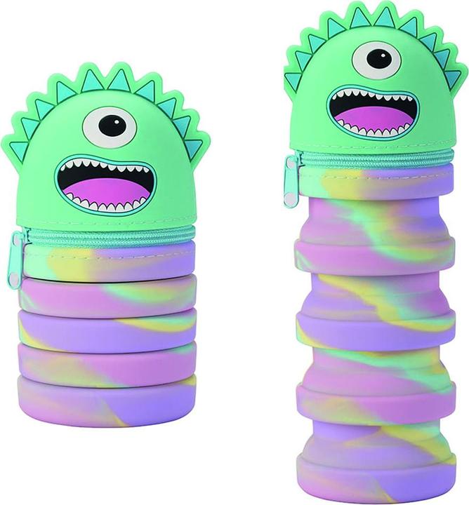 Actual product image Keyroad Silicone pencil case, pastel, tube