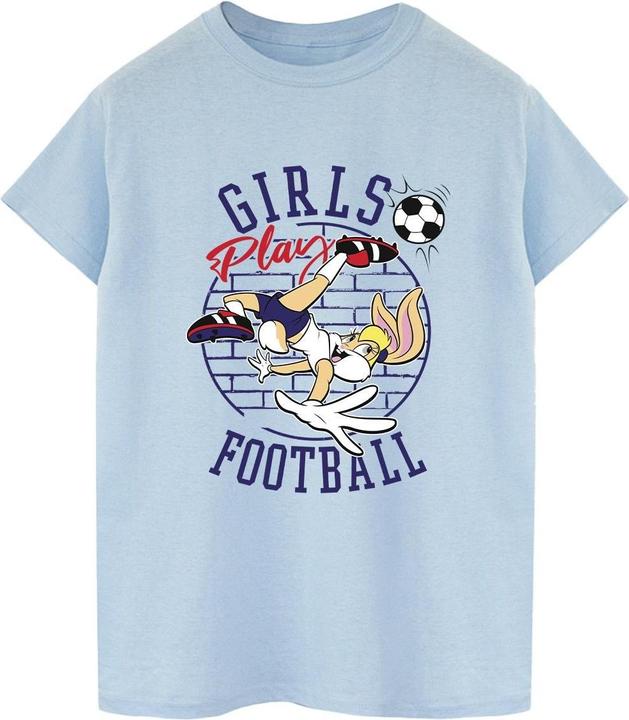 Looney Tunes Lola Bunny Girls Play Football TShirt