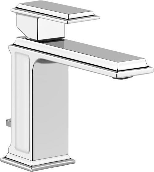 Produktbild Gessi Eleganza, Einhebelmischbatterie für Waschbecken, 1 1/4-Abfluss und Schlauchverbindung, ein An