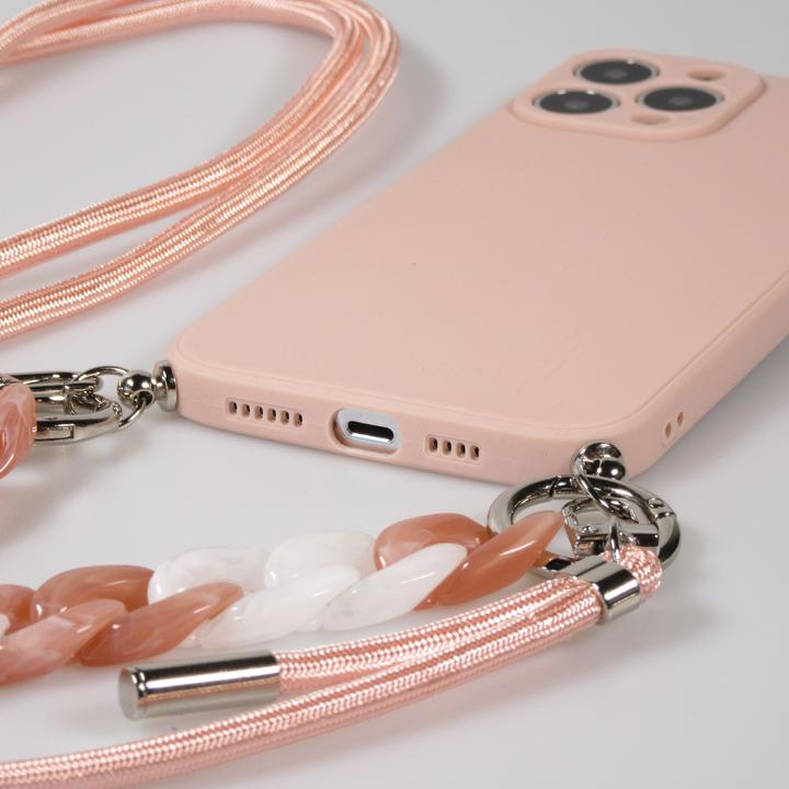 Image du produit PhoneLook Coque Gel silicone avec corde collier & chaîne de pierre décorative (Apple iPhone 13 Pro Max)