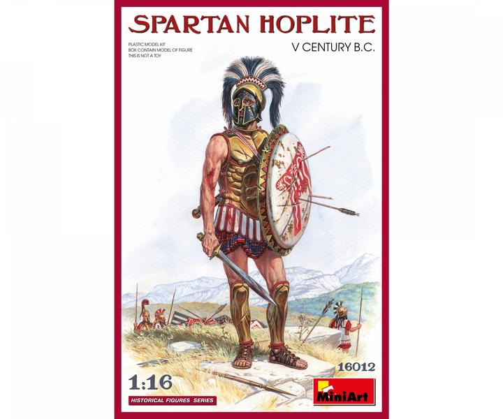 Actual product image Mini art Spartan Hoplite Vth century BC.