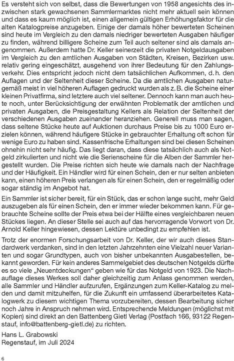 Image du produit Deutsches Notgeld / Das Notgeld der deutschen Inflation 1923 (Allemand, Arnold Keller, 2024)