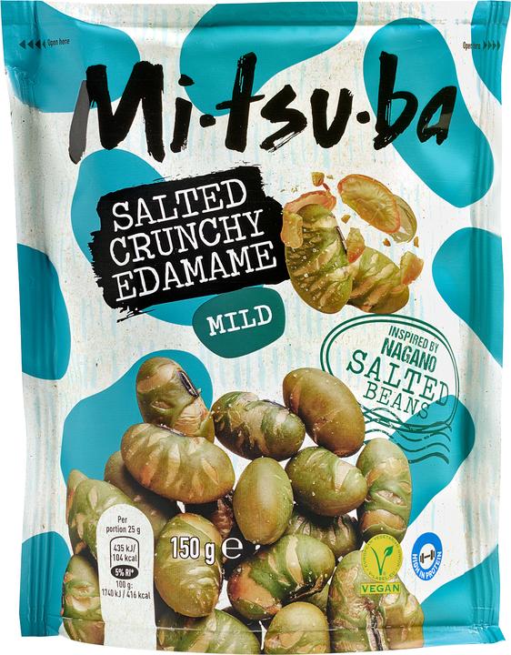 Mitsuba Salted Crunchy Edamame (156 g)