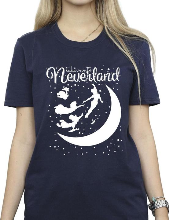 Immagine prodotto Disney Peter Pan Take Me To Neverland Maglietta Ampia Donna (XL)