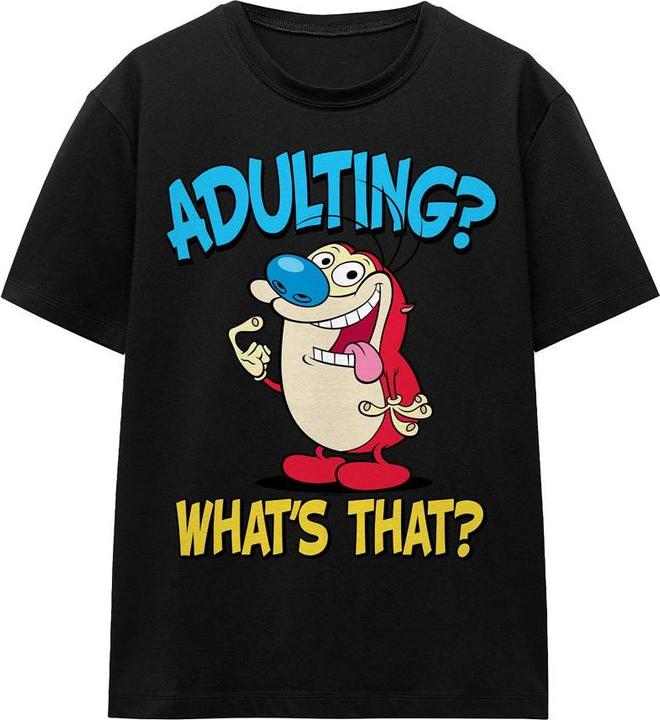 Immagine prodotto Ren & Stimpy Adulting 2 Maglietta Adulto Unisex (XXL)
