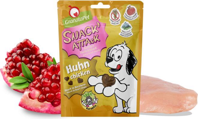 Produktbild Granatapet Snack'Attack Huhn (Adult, 1 Stk., 100 g)