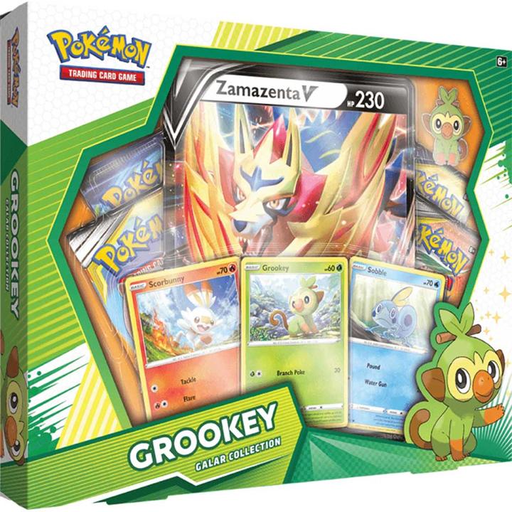 Produktbild Pokémon Kartenspiel TCG Grookey Galar Collection (Englisch, Box Set & Collection)