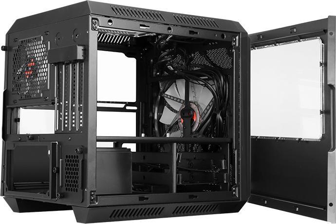 Image du produit Itek Boitier Cube Micro ATX QBO 8 Evo RGB avec fenêtre (Noir) (mATX, Mini-ATX)
