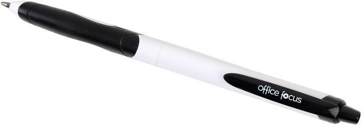 Immagine prodotto Office focus Kugelschreiber Focus 1 mm Mine, Schwarz, 12 (Nero, 12 x)