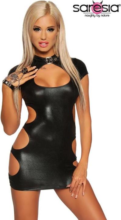 Actual product image Saresia Wetlook mini dress (L)