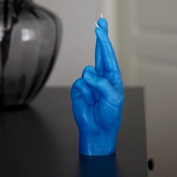Actual product image Candle Hand crossed fingers (1 pcs.)