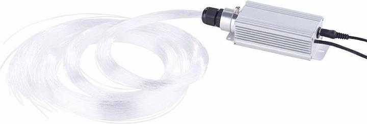 Produktbild Lunartec Glasfaser-RGB-LED-Sternenhimmel mit Fernbedienung und 100 Lichtfasern (LED)