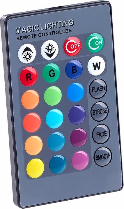 Produktbild Lunartec Glasfaser-RGB-LED-Sternenhimmel mit Fernbedienung und 100 Lichtfasern (LED)