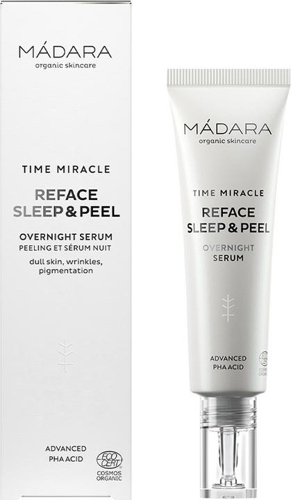 Produktbild Madara Time Miracle Reface Sleep & Peel Nachtserum (30 ml)