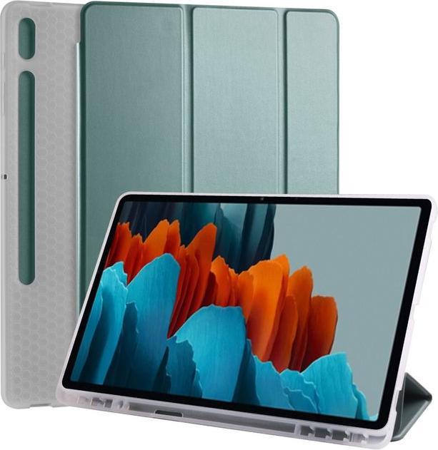 Actual product image MU Classic Triple foldable case with stylus holder (Galaxy Tab S7+)