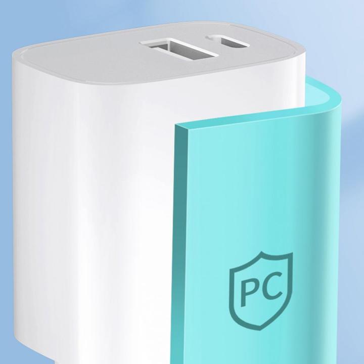 Image du produit Wozinsky Chargeur mural WGWCW USB-A USB-C 20W - blanc (20 W)