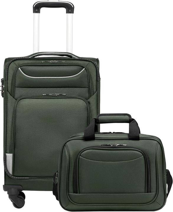 Immagine prodotto Coolife 2-teiliges Handgepäck-Set (Bagaglio a mano (fino a 50 litri))