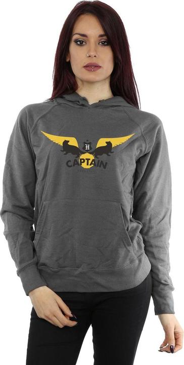 Actual product image Womens/Ladies Hufflepuff Captain Hoodie (L)