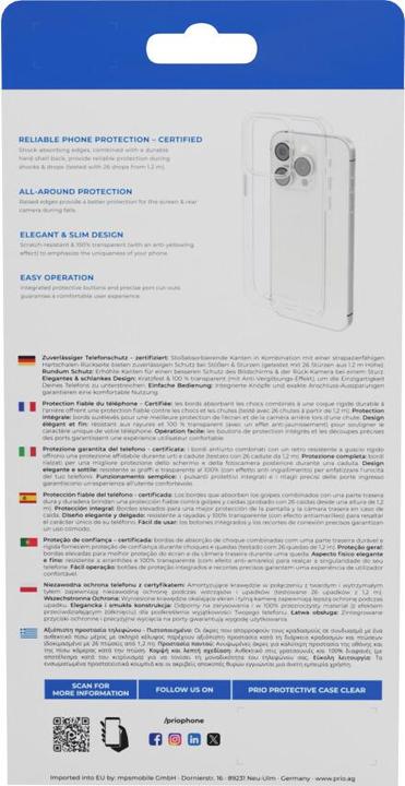 Image du produit prio Housse de protection pour Samsung A35 clair (Samsung Galaxy A35)