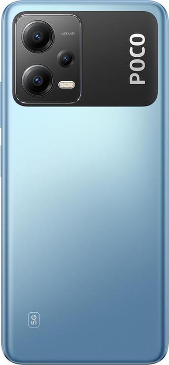 Actual product image Xiaomi Poco X5 (128 GB, Blue, 6.67", Hybrid Dual SIM, 48 Mpx, 5G)
