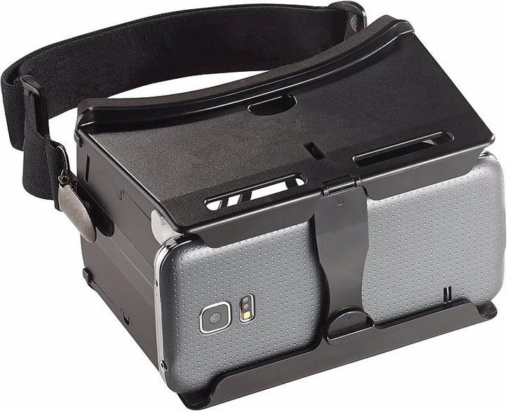 Actual product image Auvisio Foldable Mini Travel Virtual Reality Glasses 3D for Smartphones