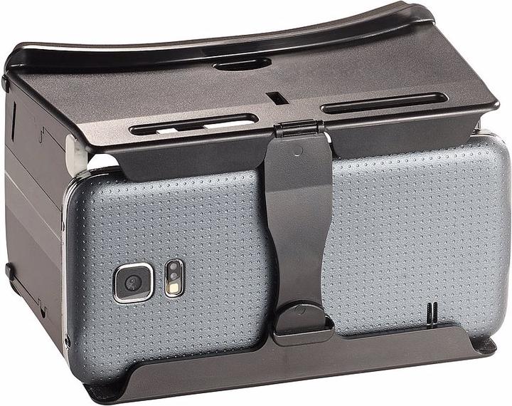 Actual product image Auvisio Foldable Mini Travel Virtual Reality Glasses 3D for Smartphones