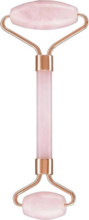 Actual product image JTI Face roller and Gua Sha stone - natural rose quartz