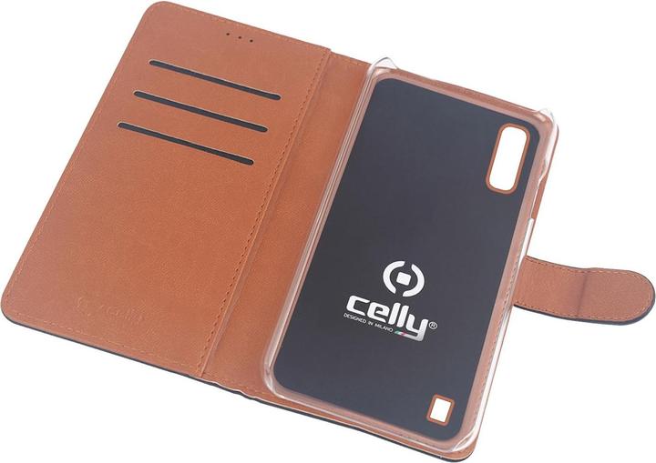 Productafbeelding Celly Wally Cover voor Samsung Galaxy A10 - Zwart (Samsung Galaxy A10)