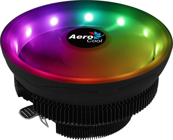 Actual product image AeroCool Core Plus ARGB PWM 4P/12cm Intel/AMD (83 mm)