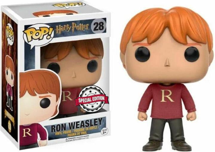 Actual product image Funko Harry Potter: Ron Weasley (Sweater) Pop!